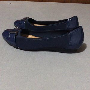 Women's DEXFLEX comfort shoes Blue Corey Flat